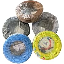 Cavo Elettrico Unipolare 1x4 Mmq Giallo-Verde - 25 Metri, Rame, Per Impianti Civili, Conforme CPR FS17