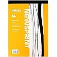 A4 Newsprint Paper Pads 100 Sheets Drawing Sketching210mm x 297mm (1 Pad)