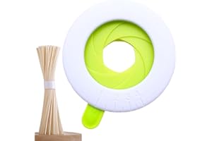 Genikeer Mesure De Spaghetti, Mesure des Pâtes, Outil De Mesure De Spaghetti Réglable, Mesureur De Portions De Pâtes pour 1 À 4 Portions, Outil De Cuisine pour Mesureur De Spaghettis & Pâtes