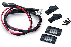 AXspeed 1/24. RC Rücklicht LED Rücklicht für Axial SCX24 AXI00001 C10 Crawler Auto Upgrade Teile