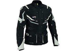 LOVO CHAQUETA TRICAPA 3/4 DE TODA ESTACIÓN PARA MOTO (MUJER) (XL)