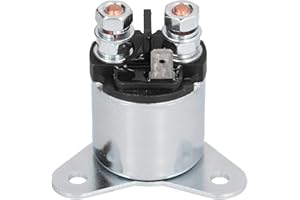 Kadimendium Relè, Relè Motore Facile da Installare Relè Motorino di Avviamento Indossabile in Ghisa e Rame per Generatore di Benzina Pompa Benzina, Micro Timone, Cazzuola, Autolavaggio