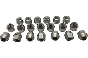 CAR PASSION 20 Bulloni Dadi Ruota Compatibili con Suzuki Jimny Grand Vitara Ignis (dal 2016) Celerio Fissaggio Ruote Gomme Cerchi in Acciaio Lega Ferro Made in Italy M12x1,25