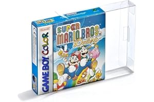 Link-e : 10 X Boitier de Protection Plastique pour Boite de Jeu Compatible avec Console Nintendo Gameboy, Color, Advance (GB, GBC, GBA)