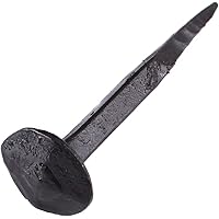 Battle-Merchant Schmiedenägel, klein - 5 cm lang - Set aus 10 Stück - geschmiedet Ziernägel Eisen Nägel Eisennägel Antik…