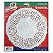 Produktbild Party Dimensions 71841 Spitzendeckchen, 9 Counts, rund, 25,4 cm, Schwarz/Silber