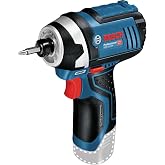Bosch Professional 12 V Sistem Ak&uuml;l&uuml; Darbeli Vidalama Makinesi GDR 12V-105 (L-BOXX İ&ccedil;i Dahil, Pil/Şarj Cihazı Dahil Değildir