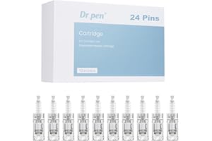 ‎BESTAUTY Dr. pen Ultima A10 Cartridges 24 Pins 10 Stück - Für Anti-Falten, Straffung, Aufhellung und Fleckenreduzierung - Authentische Dr pen Ultima A10 Patronen (10 Stück, 24 Pins für A10)