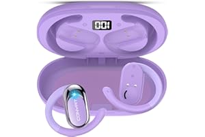 Casque de traduction Conyat, écouteurs de traduction 164 langues, casque de traduction de langue en temps réel AI, Violet