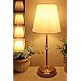 Cordless Lamp, HSLighting 15'' Touch Rechargeable Table Lamps Bedside Battery Operated Fabric Shade Portable Desk Lamp with Stepless Dimmable for Coffee Dining Living Room Bedroom Kitchen Bar, 5000mAh