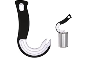 CLOUDLINK 1PC Ring Pull Can Opener Aid Strong and Durable Safe and Non Toxic Can Openers for Arthritic Hands Easy to Use Comfortable and Non Slip Ring Pull Opener for Weak Hands Tin Openers That Work