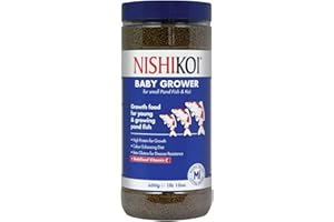 Nishikoi Baby Grower Pond Fish Food Pellets (600g - Growth)