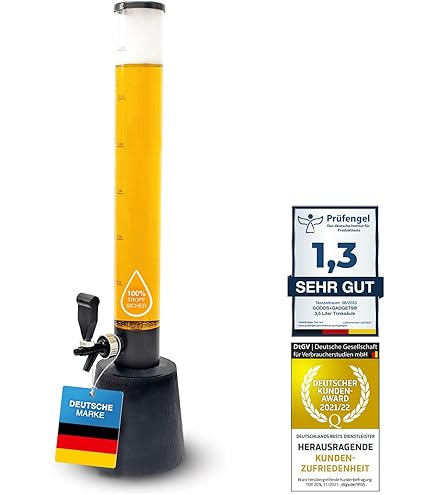 Distributeur de boissons, 4,8 litres, avec robinet & couvercle