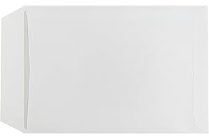 ‎BLANKE BRIEFHÜLLEN 500 Versandtaschen, B5, 176 x 250 mm, haftklebend, ohne Fenster, 90g/qm, Weiß, Blanke Briefhüllen