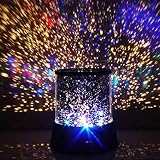 DXP WOW!! LED Sternenhimmel mit 3 Leuchtprogrammen Star Master Nachtlicht Sternen-Projektor Himmel Romantisch für Kinder & Dekoration SKY01