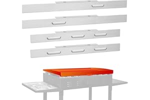 Utheer Wind Guards for Blackstone Griddle 36 inch Replace for Blackstone 5015 Magnetic Stainless Steel Wind Screens, Compatible with Blackstone 36" griddle Rear Grease Cup, Hood and Side Shelf