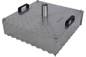 DOCTOR SAN - SANIERUNGSTECHNIK Fliesenlösehaube Fliesenlöserhaube Fliesenlösesystem Fliesenaufnahmesystem für Fliesen bis 50x50cm rostfreier Edelstahl