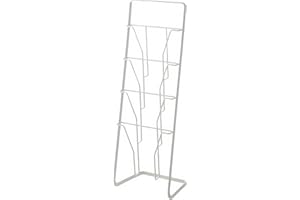 Yamazaki TOWER MAGAZINE RACK 4POCKET WH