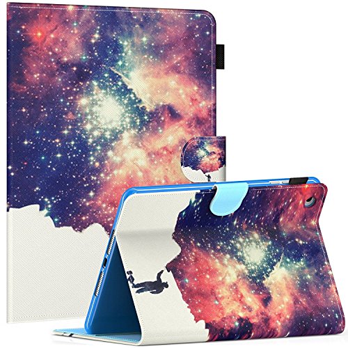 Dteck iPad Mini 4th Gen Case, iPad Mini 3 2 1 Case, Slim Fit Flip Stand Corner Protective Cover Stylus Holder Auto Wake Sleep Smart Case for Apple iPad Mini 4th/3rd/2nd/1st Gen 7.9 Inch, Painting
