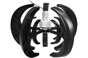 KCZWSPLY Aerogeneradores Aerogenerador de levitación magnética Permanente Vertical de 5000 W + Controlador MPPT, aerogenerador portátil doméstico de 220 V sin Ruido (12v)