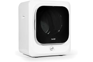 Baridi Tabletop Mini Tumble Dryer with Analogue Controls 2.5kg Capacity - White - DH192