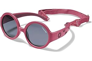 Mausito Occhiali da sole bambini 6-24 mesi & 2-5 anni | FLESSIBILI Occhiali da sole bambino 100% PROTEZIONE UV | Fascia regolabile e rimovibile | Senza BPA | Migliore nei test | Design europeo