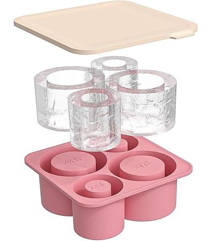 Stampo per gelato per gelato fatto in casa, ghiaccioli, vassoio per cubetti di ghiaccio, scatola