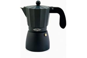 Oroley - Cafetera Italiana Touareg de Aluminio, 9 Tazas