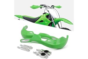 JFG RACING Protector Manillar Moto,Paramanos Moto Universale Guardamanos para 22 mm 28 mm para Sur Ron ATV Pit Bike off Road Motocross Enduro MX-Verde