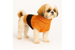 PetVogue Dog Clothes Dogs Sweater Soft Puppies Clothing Winter Puppy Sweaters Warm Outfit for Dogs Cat Apparel