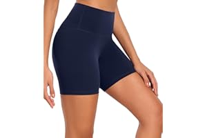 wirarpa Cycling Shorts Women High Waisted Workout Gym Leggings Buttery Soft 6" Activeshorts for Running Yoga Sports Comfort Biker Shorts