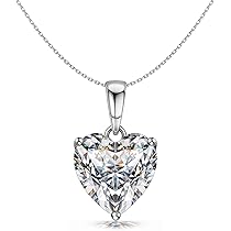 Buy HighSpark 925 Silver Solitaire Heart Pendant For Women