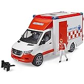 bruder BR02676 Mercedes Benz Sprinter Siren Ambulance And Team