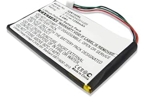 subtel® Batterie ED38BD4251U20,361-00019-14 1250mAh pour Garmin nüvi 1400 nüvi 1490T nüvi 1450T nüvi 1490T Pro nüvi 1490T GPS système Navigation, Accu de Rechange Remplacement