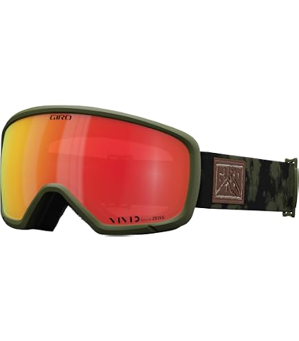 Giro Index 2.0 Stacked AR40 Skibrille Für Brillenträger – Over-the-Glasses, VIVID ZEISS, Beschlagfrei, Rose Accent