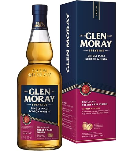 Glen Moray/ 16 Year Old/ Speyside Single Malt Scotch Whisky/ 750ml/ 40% ABV Metal Tube With Scottish - View #11
