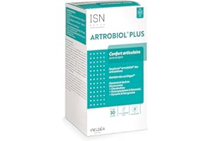ISN - Artrobiol® Plus - Complément alimentaire à base de Glucosamine, Chondroïtine, Harpagophytum - Souplesse des Articulations - Maintien du Cartilage & Ossature - 120 Gélules