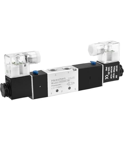 PAKASEPT CO2 Magneetventiel, 12V DC/220V AC, Moervergrendelingsdesign, Eenvoudige Installatie, Zilver