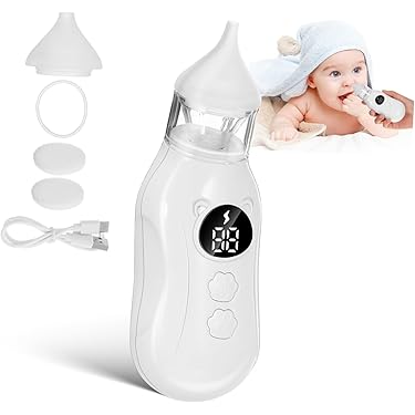 3x Nasenreiniger Für Babys - Ohrenreiniger Set Sicher & Hygienisch