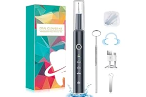 IRIPLEZO Zahnsteinentferner Zahnreiniger Ultraschall für Hund und Katze Zahnreinigung Set Zahnreinigungsset für Hunde & Katzen Es gibt 5 einstellbare