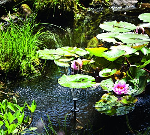 Esotec 101775 Solar-Teichpumpenset mit Akkuspeicher Größe 1 - 6