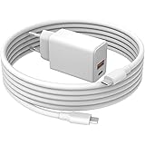 Caricabatterie 20W USB C Tipo C Caricatore per Xiaomi 9/8/9T/9T Pro/MI(9,8) LITE/Poco M3,Redmi 9/8/9T/9S/8T/8A/Note(9,8,7)/No