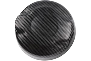 UVCANY MINI F55 F56 F57 Tappi serbatoio carburante, adesivo di copertura del tappo del gas per MINI S JCW F55 Hardtop F56 Hatchback F57 Covertible(Carbonio)