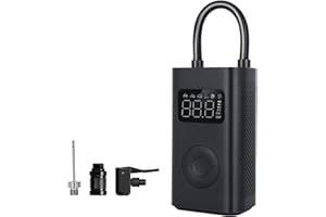 Xiaomi Compresseur à Air Portatif 2 | Mini Pompe Électrique 25% Plus Rapide avec 6 Modes | Pression 150 PSI, Arrêt Automatique, LED | Gonfleur Pneus de Secours pour Véhicule, Camping, Urgence