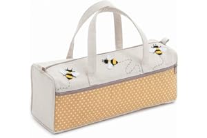 Hobby Gift Knitting Pins and Notions Storage Travel Bag, Bee, 14.5 x 45 x 16.5cm