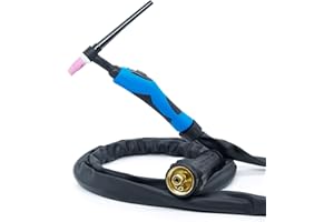 VECTOR WELDING VECTOR Torche de Soudage TIG 200A Eurocentrale | WP-9 3m, pour Appareils MIG MAG avec Raccordement Eurocentrale