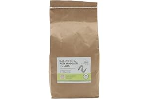 ALMICANNA: California Red Wiggler Wurmhumus 2L - Für Premium KompostTee - Organischer Bodenaktivator und Universaldünger für alle Böden und Pflanzen