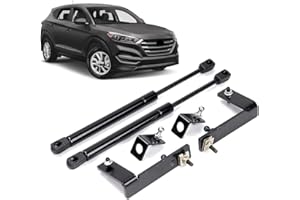 ZHFF 2Pcs Car Vorne Motorhauben Gasfeder Springs, für Hyundai Tucson 3TH 2015 2016 2017 2018 Auto Bonnet Lift StoßDäMpfer Hydraulikhebel Motorabdeckung StüTzstangen, Styling Accessories