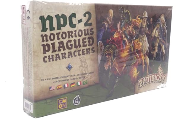 Asmodee - UBIZBP04 - Zombicide - Black Plague - N.P.C. 2