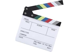 Professionell filmklappa, akrylfilmtavla, filmklappspartition akrylfilm, scenklapp, filmklapp, filmklapp, filmlock, styrklaff